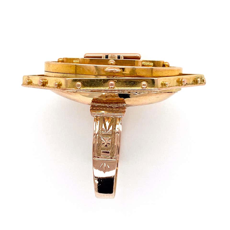 Amazon.com: Mystic Topaz Ring Poison Box Ring Heart Design Ring Gold Plated  Ring Pillbox Ring Expensive Gift Ring Locket Ring Mystic Ring Secret Ring  Love Message Ring Golden Heart Design Poisoner Ring :